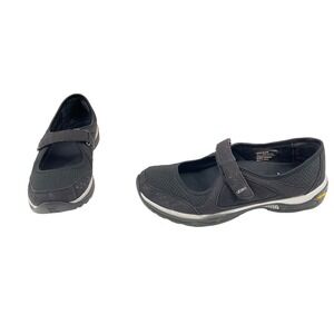 Abeo AEROsystem Alrai Mary Jane Walking Shoes 9.5 Black Vibram Hook and Loop